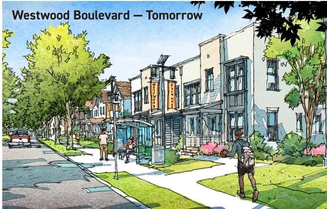 Westwood Exchanging Rendering at Will Rogers Courts of Affordable Housing Planned for OKC